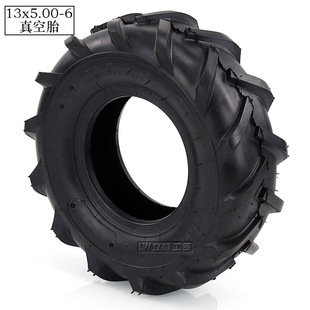 Micro Tiller Atv Beach Cart Tire 13X5.00-6 Wear-Resistant Vacuum Tire Lawn Mower