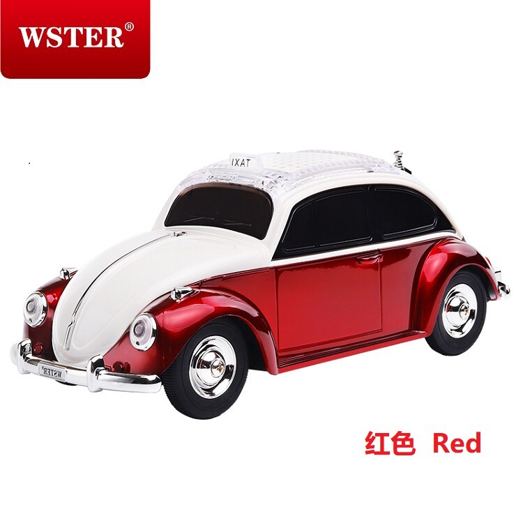 Ws1958車モデルbluetoothスピーカーギフト外国貿易スポット水晶照明復古タクシーモデルbluetoothオーディオ|undefined
