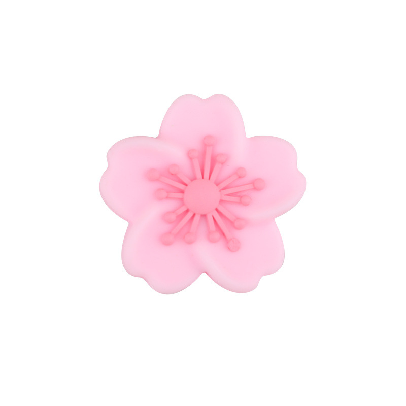 Productos creativos para bebés de bricolaje, flores de begonia, joyas de silicona, chupetes, accesorios de pulsera de mordedor de cadena anti-caída