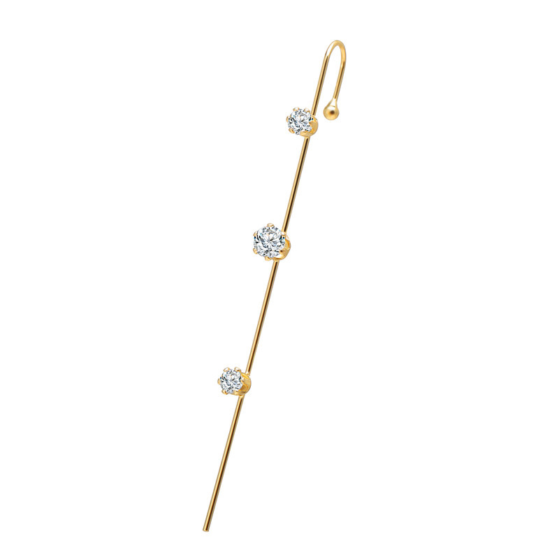 Simple Long Surround Earrings display picture 9