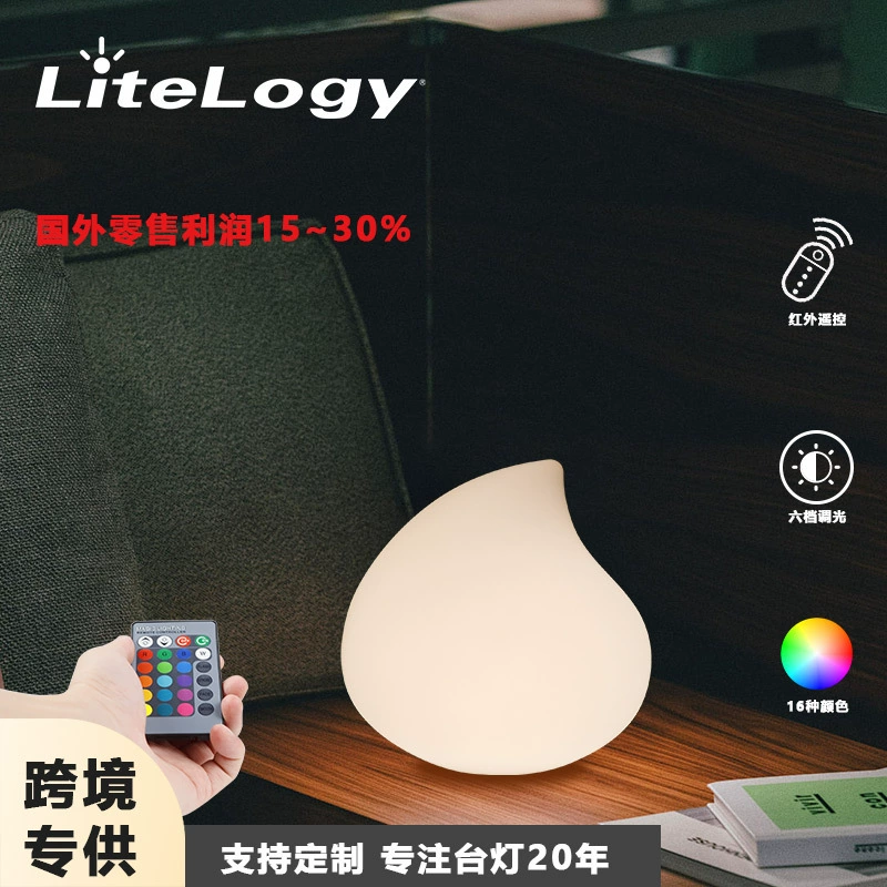 Трансграничные] Светодиодная зарядка торшер ins скандинавский двор бар ресторан спальня кемпинг водонепроницаемая атмосфера рабочего стола