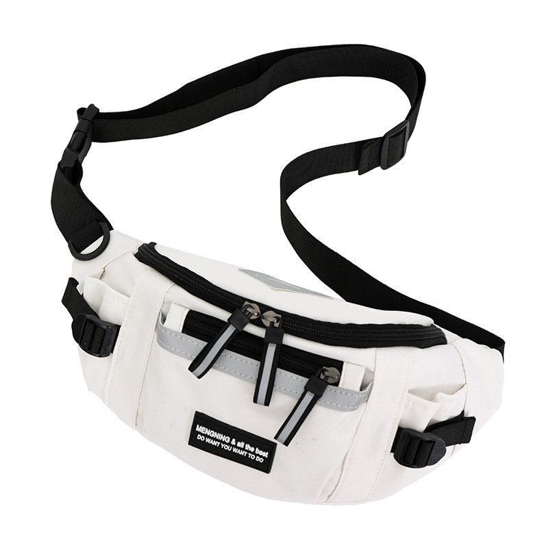 Bolso bandolera para hombre, estilo japonés de ropa de trabajo, riñonera deportiva, nuevo bolso de hombro y pecho versátil, informal y moderno para estudiantes y ciclistas, para mujer.