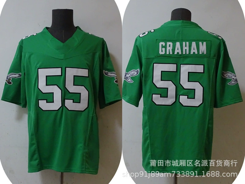 Игровая футболка NFL Philadelphia Eagles Barkley Hurts Eagles, импортный товар