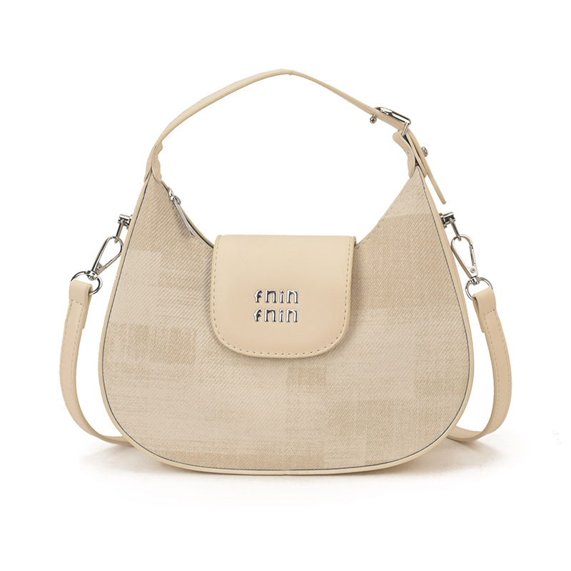 2026 nuevo nicho de diseño bolso de media luna retro bolso de moda universal bolso de mano de mujer casual bajo bolso de hombro