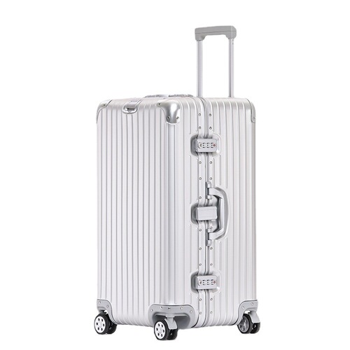 Super large aluminum-magnesium alloy metal box, thickened large capacity 30-inch travel case, 32-inch suitcase, international air cargo box