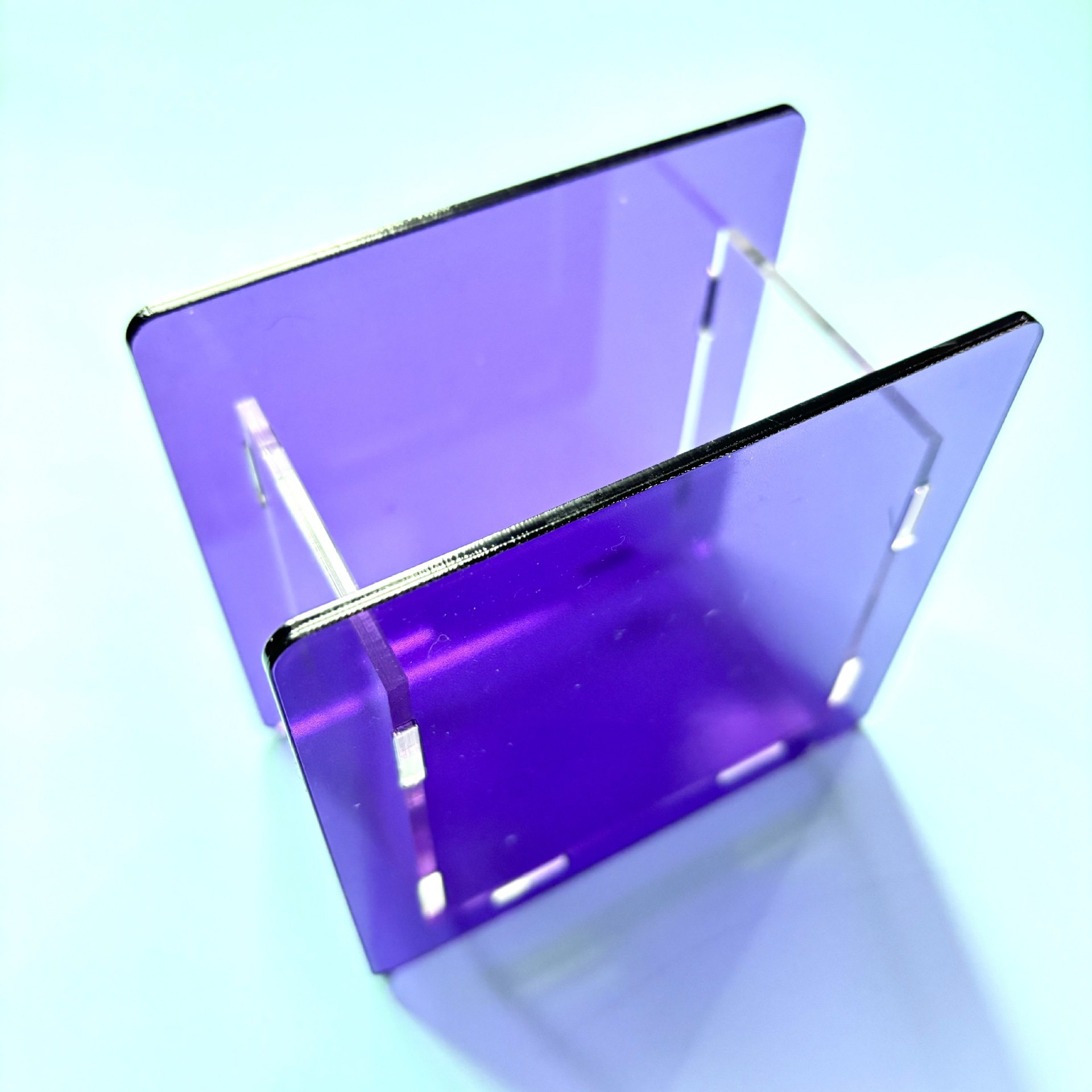 国境を越えて人気のある起爆筆筒文房具箱アクリル筆箱tk純色ゼリー色空白透明diy10 cm