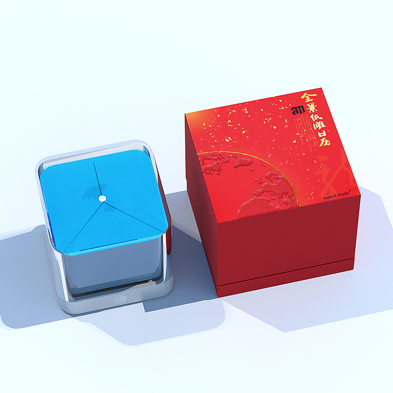 2026 nueva nota adhesiva tridimensional panorámica de la casa del árbol 3D tallado en papel al por mayor transfronterizo decoración de escritorio TK regalo de cumpleaños para hombres y mujeres