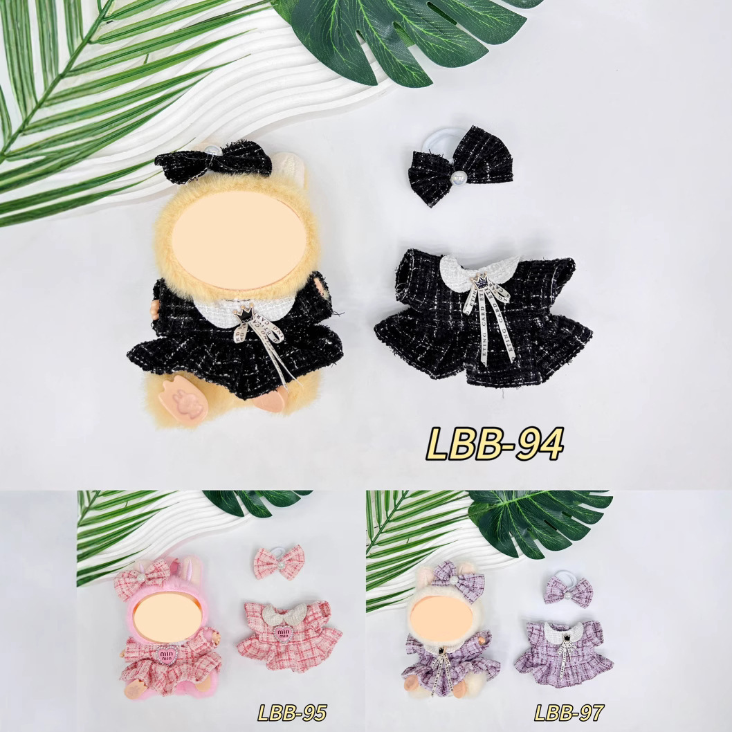 Natasha labubu ropa de muñecas, muñecas negras, muñecas lindas, juguetes de peluche. image 4
