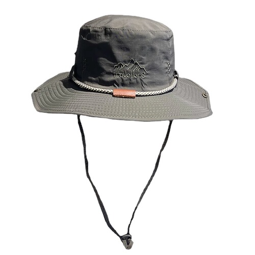 Summer Fashion Sunshade Sunscreen Quick-Dry Hat Large Brim Breathable Denim Hat for Men Sports Outdoor Fishing Wholesale