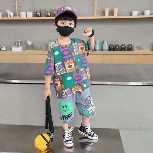 New Style Summer Boys' T-Shirts, Ultra-Thin Children's Clothes, Summer Half-Sleeved Children's Clothes, Little Girls