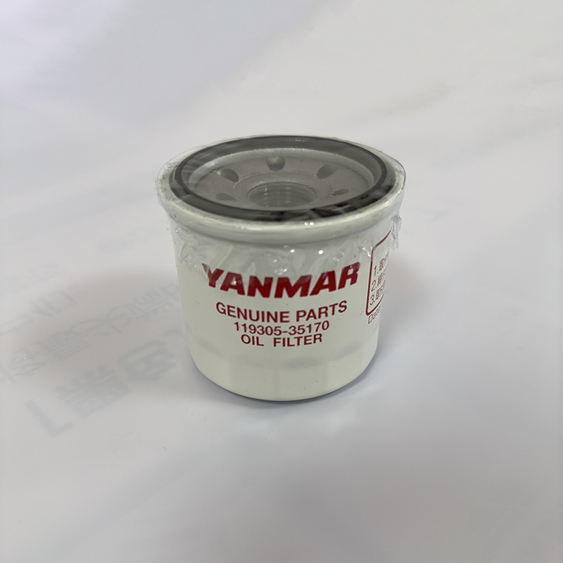 Yanmar Oil Filter Element 119305-35170 Is Suitable for Construction Machinery and Excavator Filter Accessories