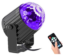 紫光魔球灯遥控LED小魔球 三色3W声控遥控小魔球 激光灯 舞台灯具