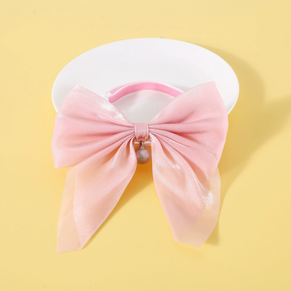 Домашнее животное кошка Тедди щенок Принцесса лук фантазийный колокольчик анти-удушье воротник День рождения Фея галстук шарф