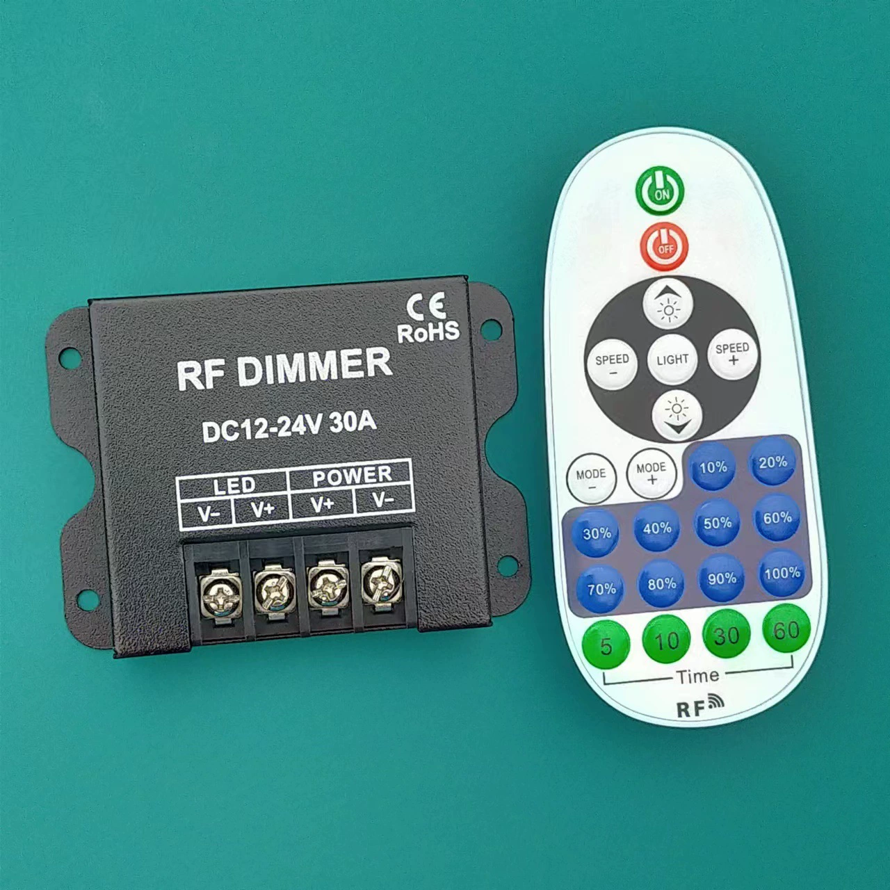 Wireless LED light strip, controller, 23 keys, remote control