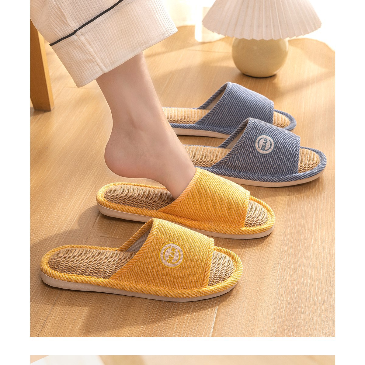 Dames pantoffels voor in huis ademend en antislip comfortabel_voghion.com