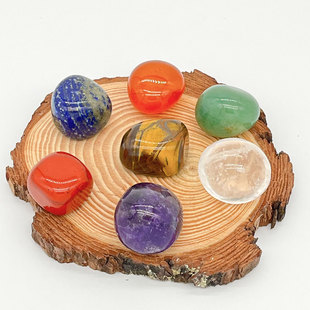 7Chakra�������Ȼʯ7ɫˮ�����b�Lʯ�٤ڤ��ʯ����ʯ��ˮ��