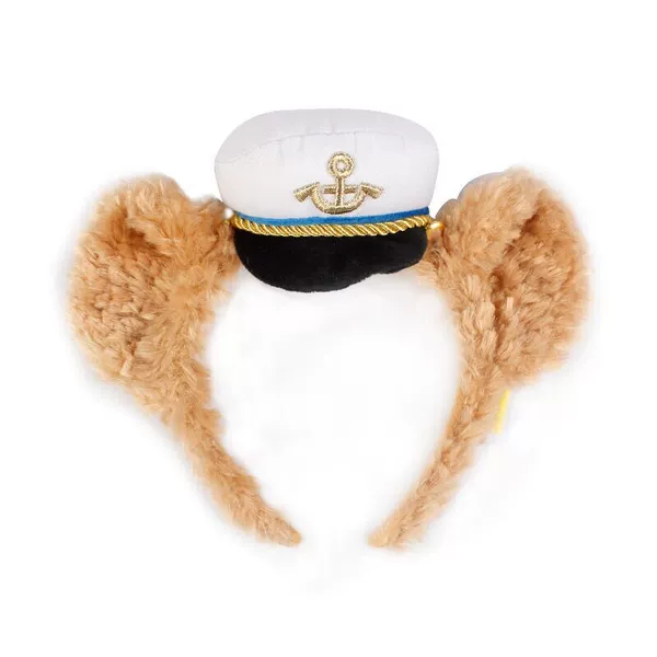 Navy headband, set for swimming, with little bears