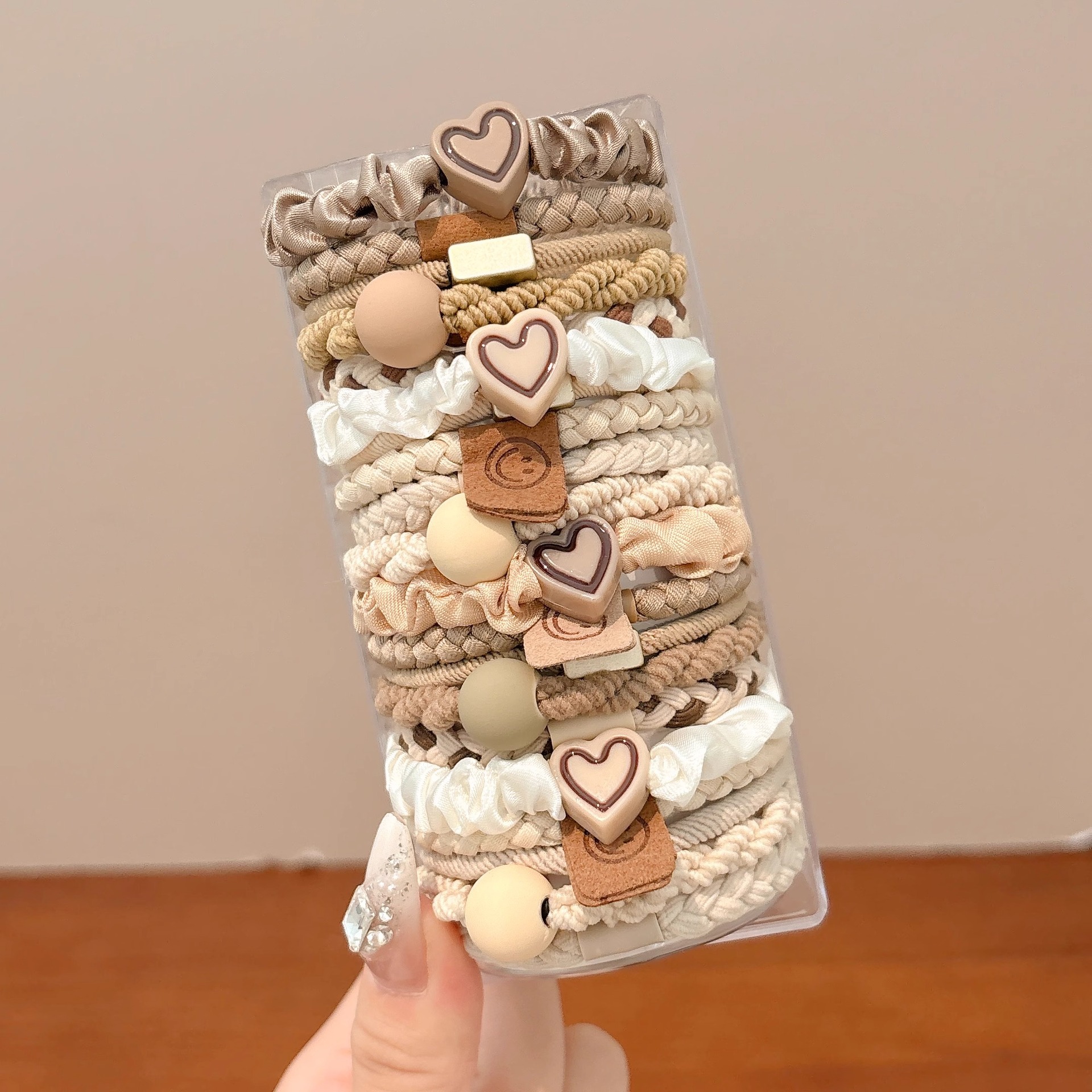 Anillo de cabello de color para niños de alta elasticidad y correa de goma duradera para niñas atadas cuerdas de cabello para niñas no lastimas adornos de cabello para cabello