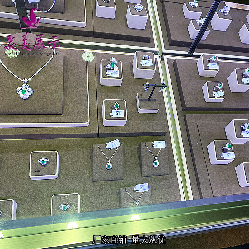 PU珠宝首饰项链展示架饰品展示道具珠宝首饰道具设计制作