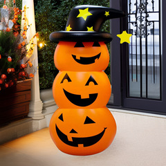 ハロウィンの新商品のカボチャのランプの装飾は庭を飾って幽霊のパーティーの道具を配置します。