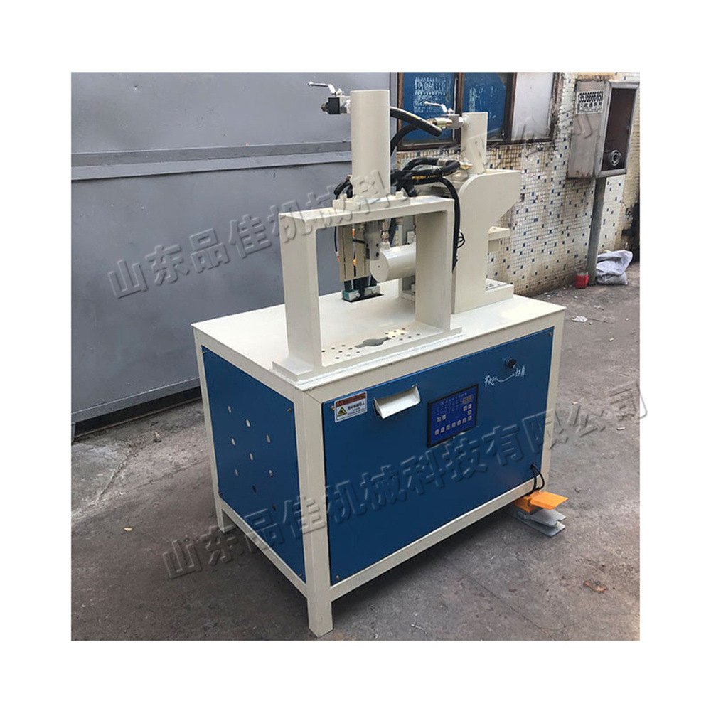 双工位液压切角机 金属管材型材冲孔设备 台式方管液压冲角机