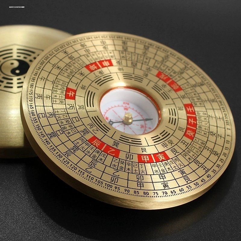 Benbald compass high -precision Portable Gossip small compass circular pocket triple three -in -three comprehensive guidelines