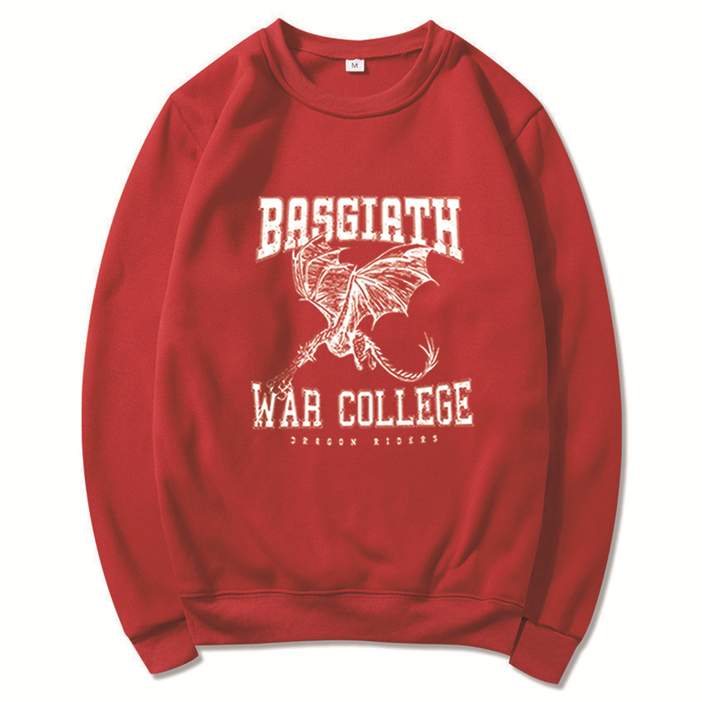 Retro Basgiath War College Sweatshirt Fourth Wing Hoodie Dra