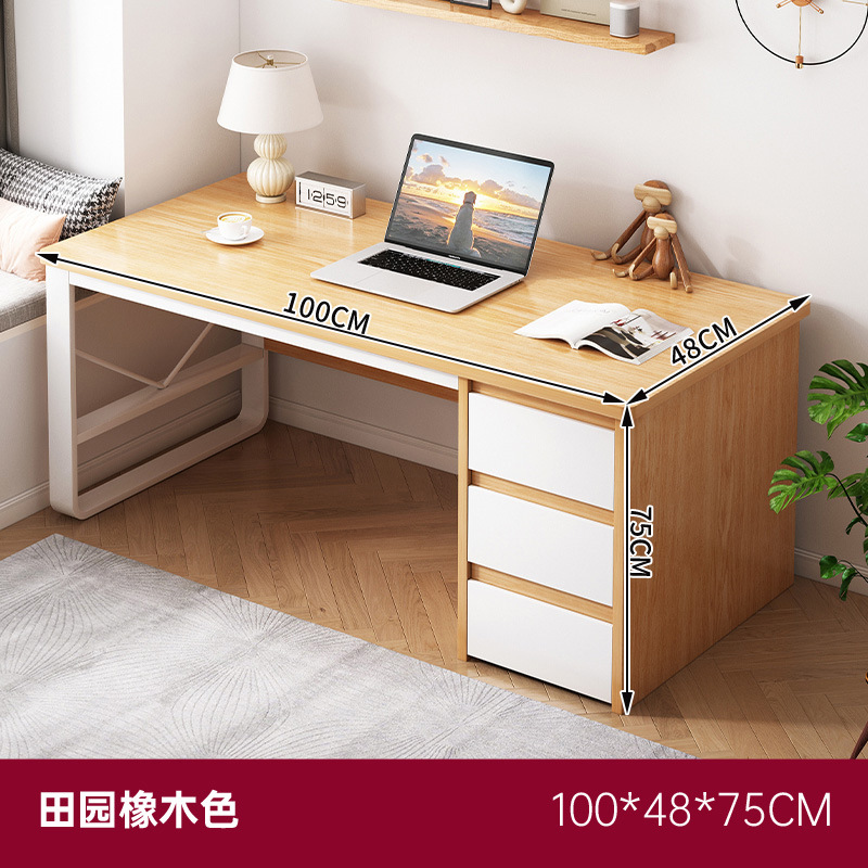 [클래식 3드로우 스타일] 패스럴오크 컬러 100*48*76cm