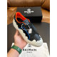European Trendy Men's Shoes Korean Style Trendy All-match Casual Breathable Fashion Contrast Color White Shoes New Thick-soled Sports Sneakers