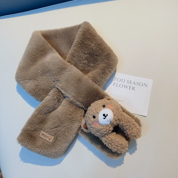 Coffee Three -dimensional Bear