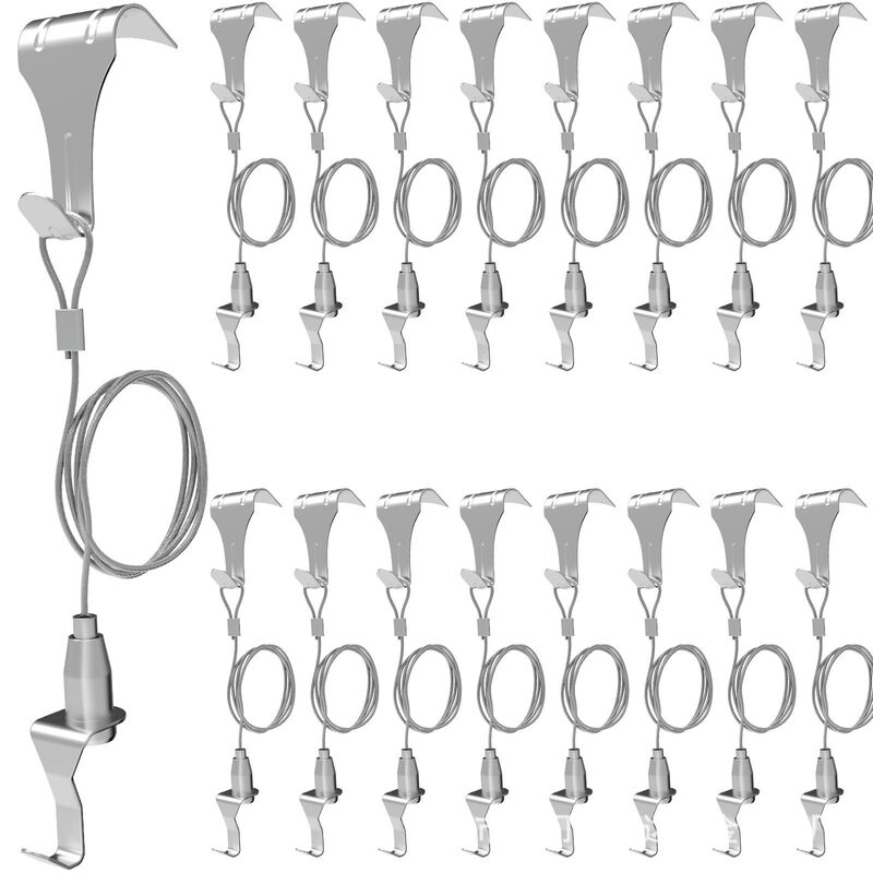 Cross-Border Wire Hanging Picture Rope Hanging Picture Device Picture Frame Calligraphy and Painting Hook Gallery Exhibition Hanging Picture Hook Hanging Picture Hook