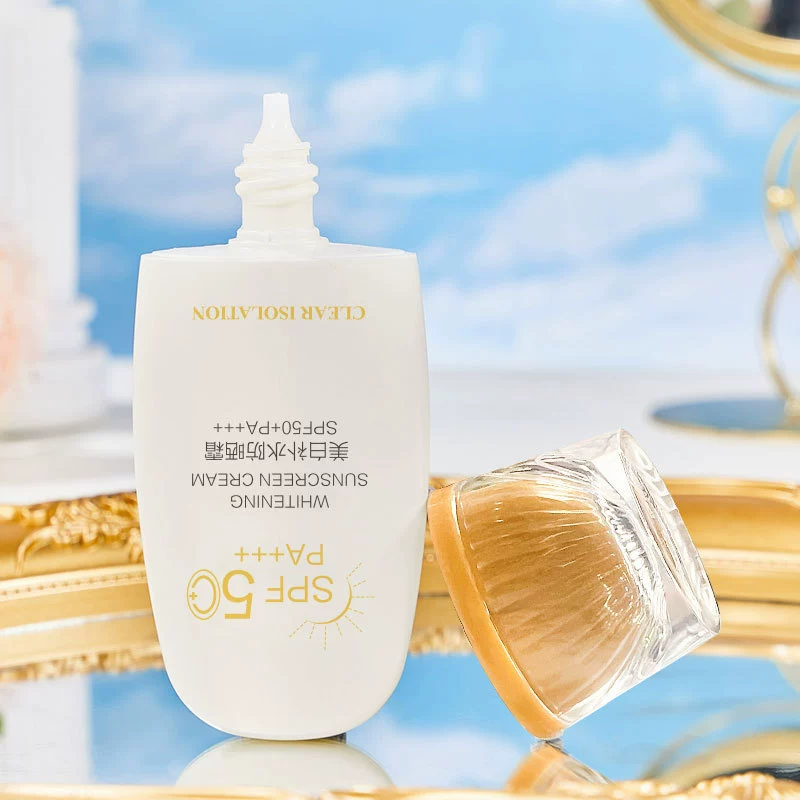 Солнцезащитный крем ZkYo для отбеливания и увлажнения, освежающий, нежирный, с защитой от УФ-излучения, можно использовать по всему телу, водостойкий и устойчивый к поту.