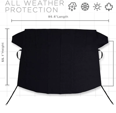 Car snow shield | Cover Thickened Car Cover - oxford-cloth-snow-shield-large-size