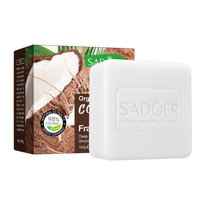 フルイングリッシュソープ 100g SADOER ラベンダーミントジンジャー クレンジングバス 手作り石鹸 越境貿易卸売|undefined