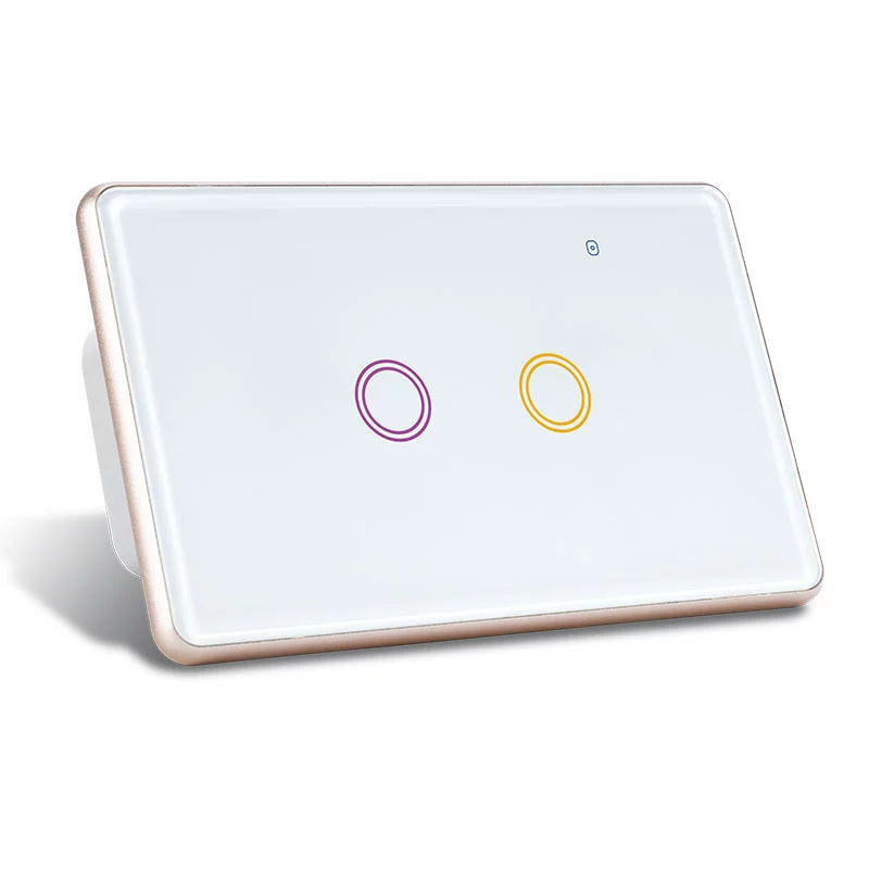 Makegood wifi переключатель 1-6 открытие Tuya, настенная Zigbee, переключатель 120 В Австралийский стандарт, металлическая рамка