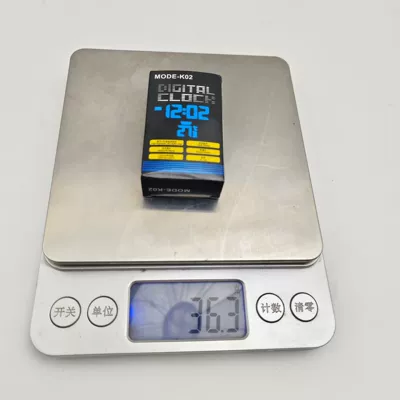Car air vent thermometer clock time display luminous electronic watch car interior accessories (Other Automotive Interior Supplies) - k-02