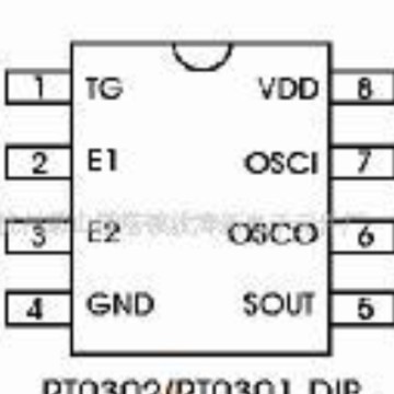 IC波涛新电子元件厂芯片DIP8双音叮咚双列直插式8脚RT0301-RT0302