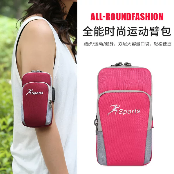 Running Mobile Phone Arm Bag, Outdoor Fitness Bag, Unisex Arm Bag, Morning Running Sports Mobile Phone Arm Bag, Wrist Bag