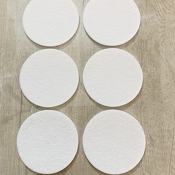 Adhesive filter with clove mushrooms