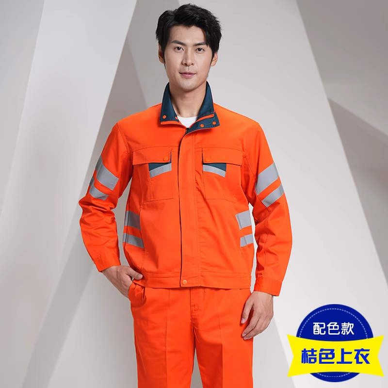 Ropa de trabajo de higiene ambiental multi-reflectante para hombres, ropa de protección laboral verde para el mantenimiento de carreteras y rescate, ropa reflectante