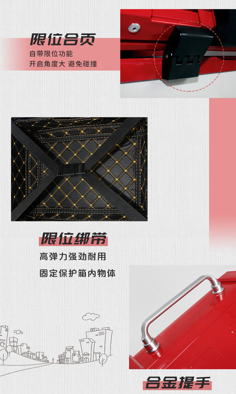 Wanlihao is suitable for Honda NS125LA motorcycle tail box, electric vehicle trunk, universal scooter, non-aluminum alloy