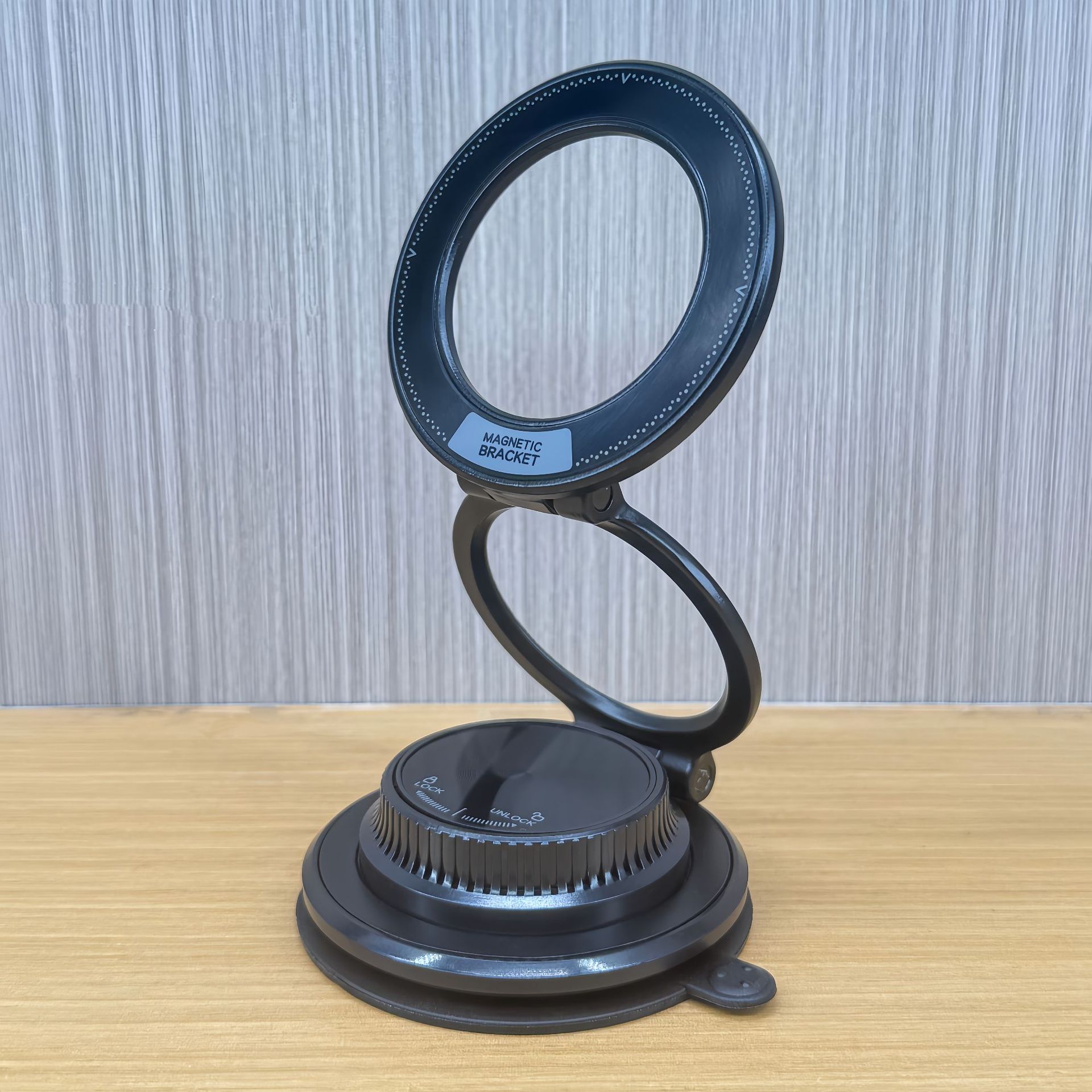 Cross-Border New High-Tech Car Phone Holder, Universal Vacuum Magnetic Suction Cup Phone Navigation Holder