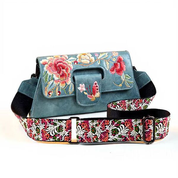 ethnic one-shoulder bag