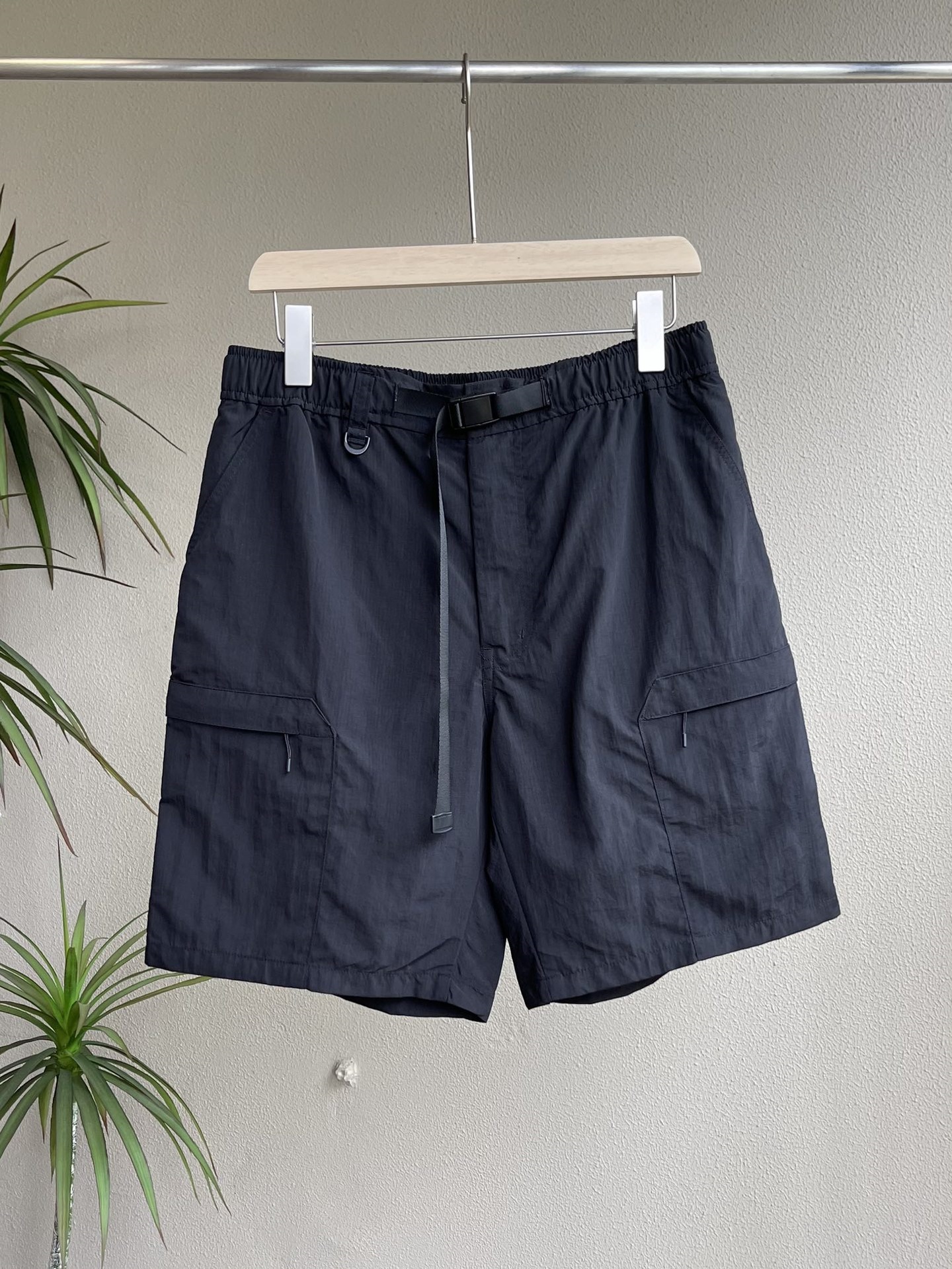 24SS 53008 Quick Drying Metal Nylon Shorts Quick Drying Metal Nylon Shorts
