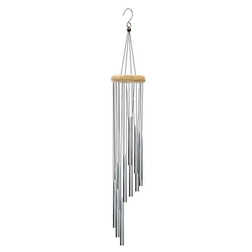 12-tube wind chime pendant home metal aluminum tube cross-border wind chime pendant