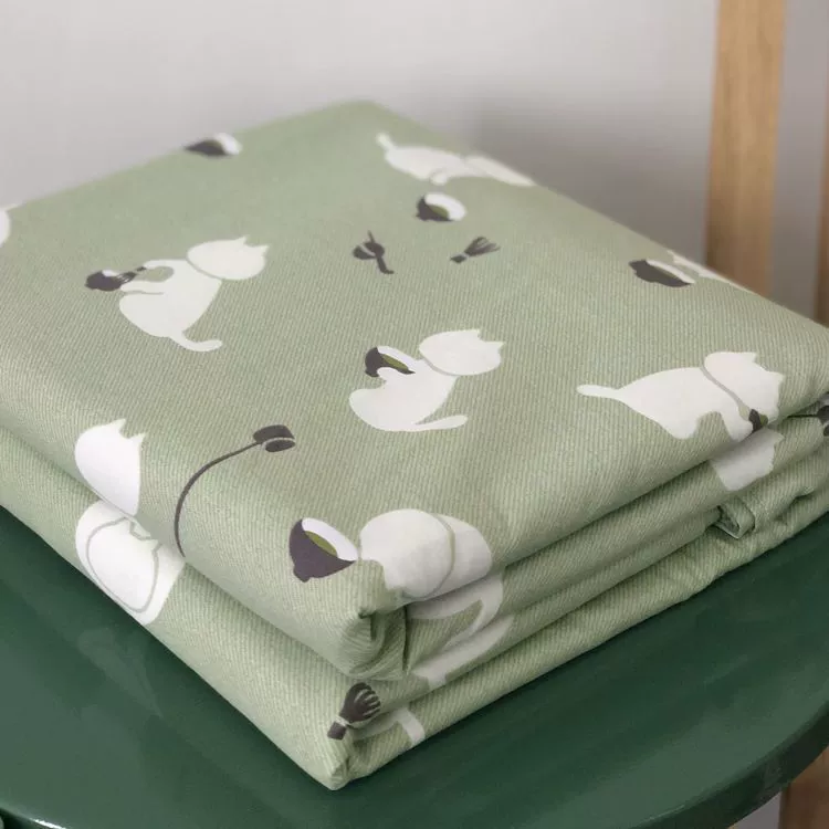Cotton sheet, soft fresh duvet cover, bedding
