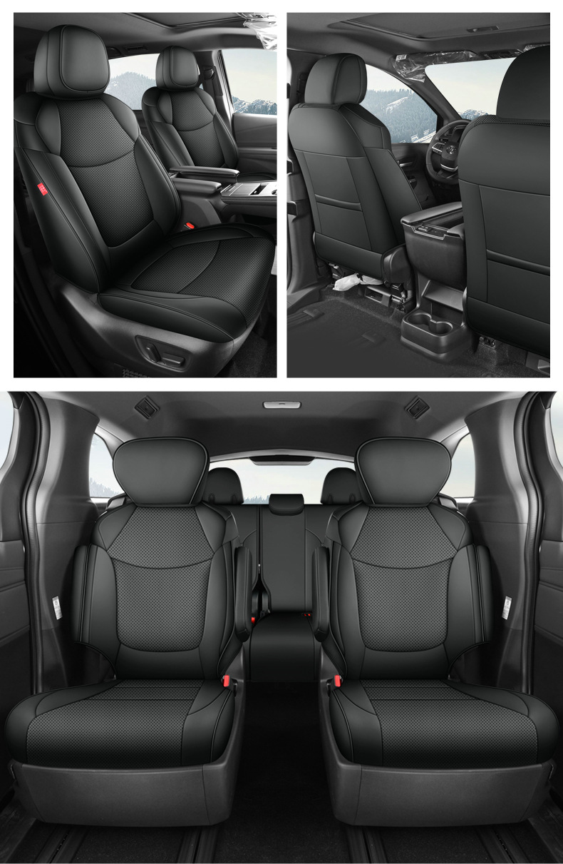 2024 Toyota Sienna Seat Cushion, GAC Granvia Seat Cover, 7-Seat Pad Set