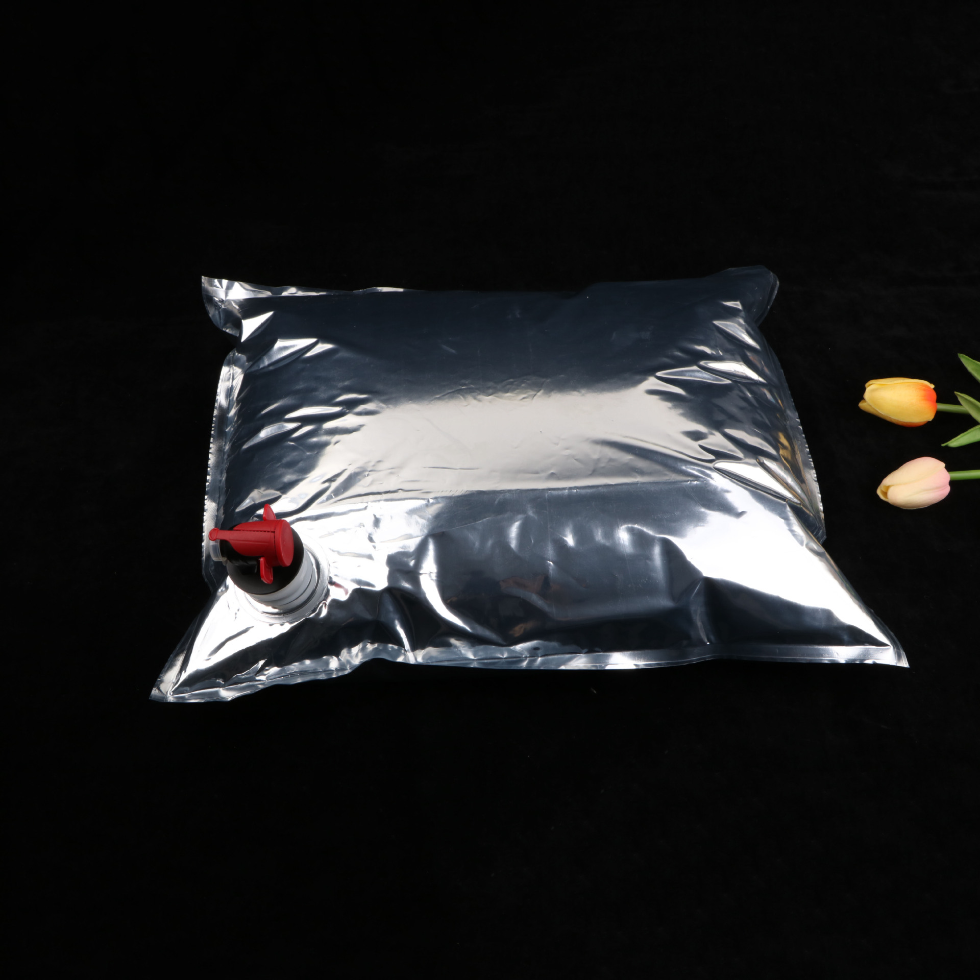 现货3L铝箔蝴蝶阀盒中袋 5L果汁饮料bib镀铝盒中袋 红酒软包装袋