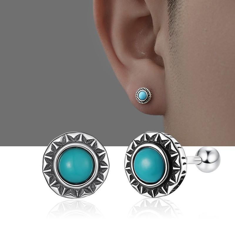Hypoallergenic Sleep Stud Earrings In Titanium For Healing Ears_voghion.com