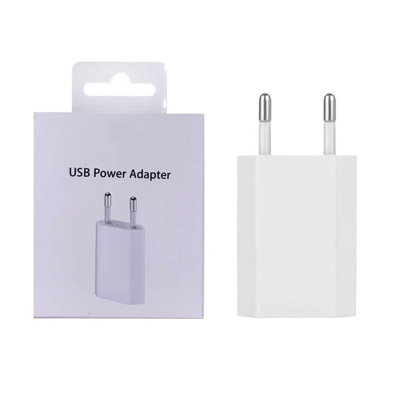 European standard 4 generation applicable 5V1A power adapter head CE certification mobile phone EU tablet charger 4 generation plug